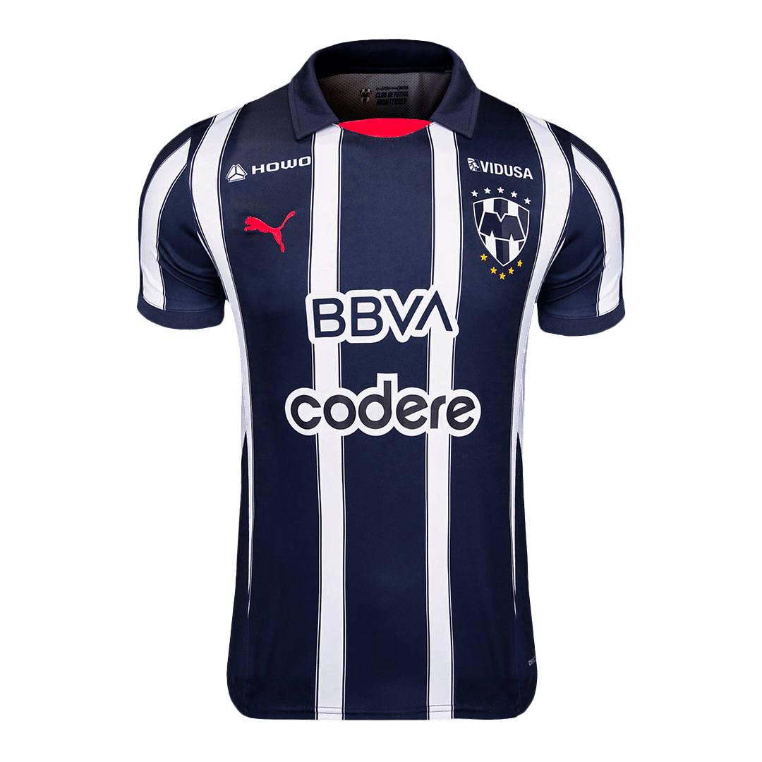 Men's Authentic Monterrey Home Soccer Jersey Shirt - Player Version - Pro Jersey Shop
