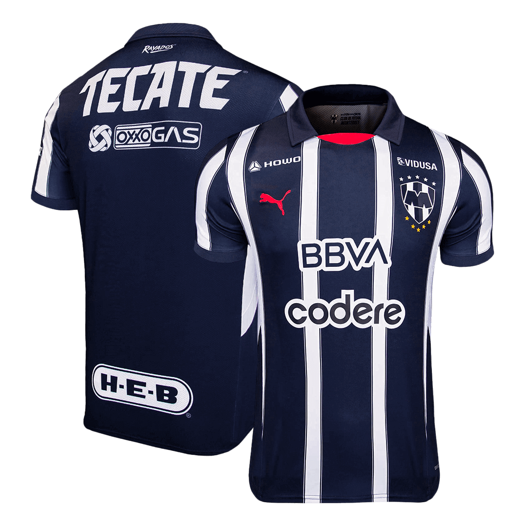 Men's Authentic Monterrey Home Soccer Jersey Shirt - Player Version - Pro Jersey Shop