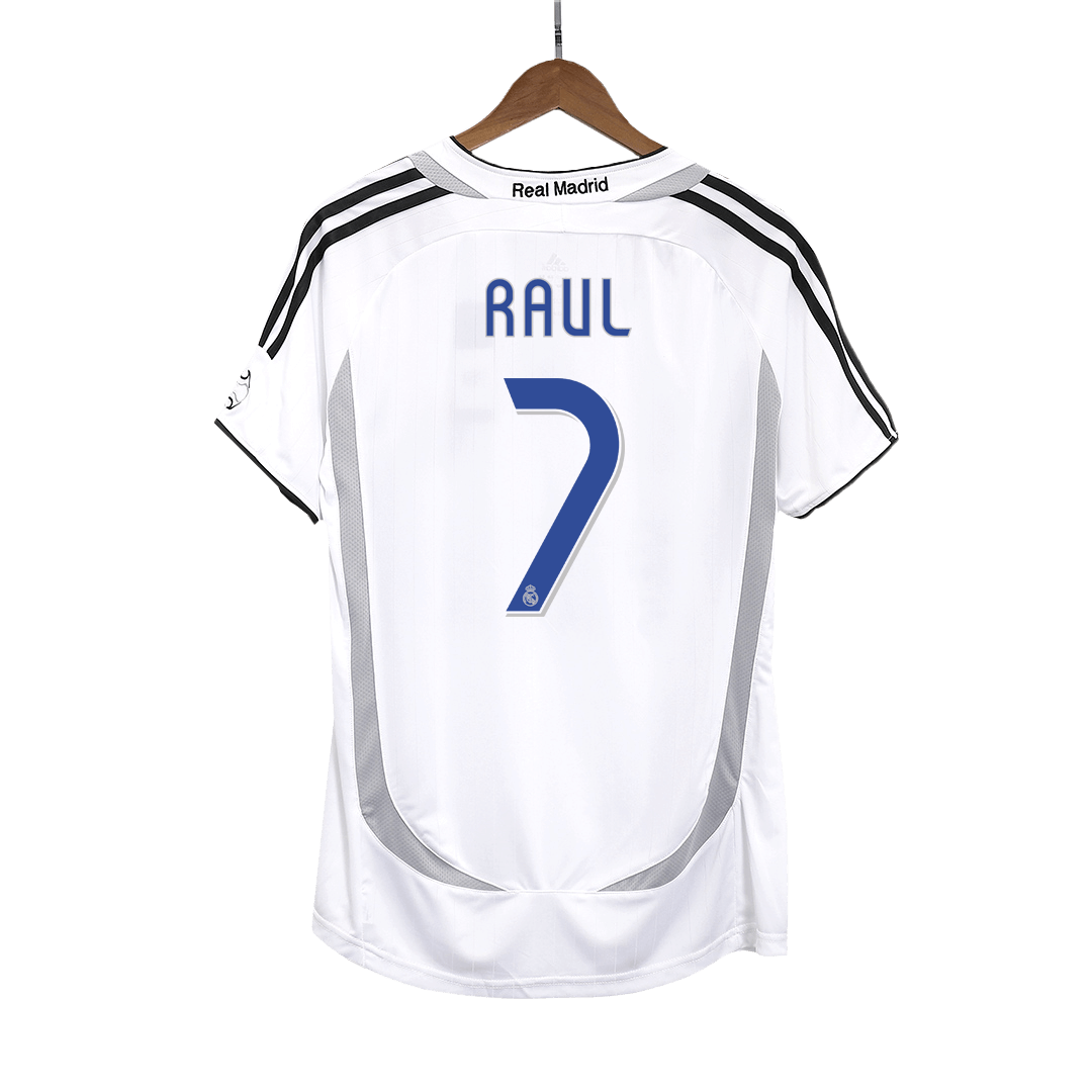 Retro 2006/07 RAUL #7 Real Madrid Home Soccer Jersey - Pro Jersey Shop