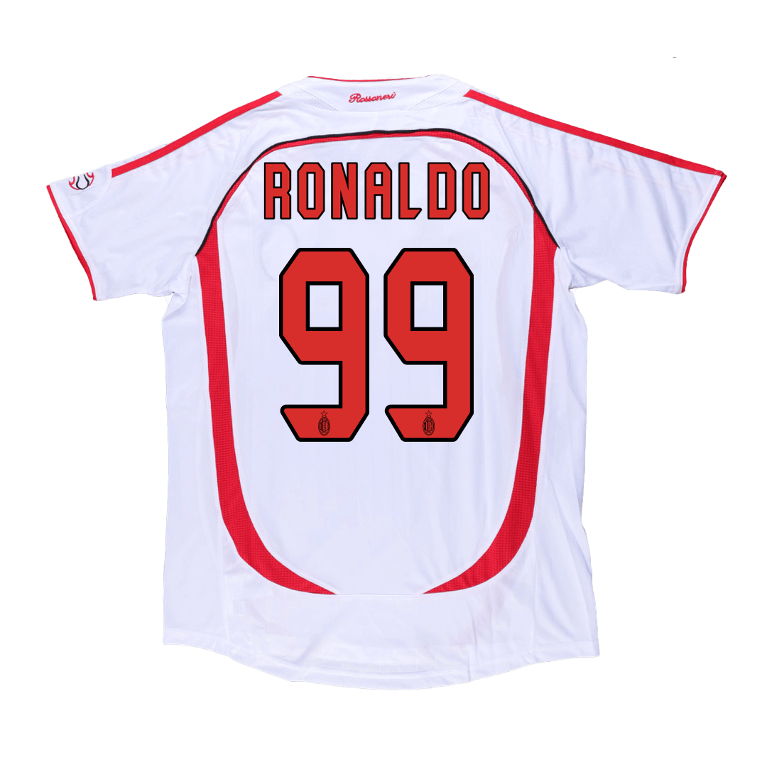 Retro 2006/07 RONALDO #99 AC Milan Away Soccer Jersey - Pro Jersey Shop