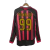 Men's Retro 2006/07 Replica RONALDO #99 AC Milan Home Long Sleeves Soccer Jersey Shirt - Pro Jersey Shop