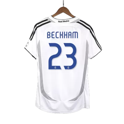 Men's Retro 2006/07 BECKHAM #23 Real Madrid Home Soccer Jersey Shirt - Pro Jersey Shop