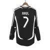 Men's Retro 2006/07 Replica RAUL #7 Real Madrid Away Long Sleeves Soccer Jersey Shirt - Pro Jersey Shop