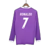 Men's Retro 2016/17 Replica RONALDO #7 Real Madrid Away Long Sleeves Soccer Jersey Shirt - Pro Jersey Shop