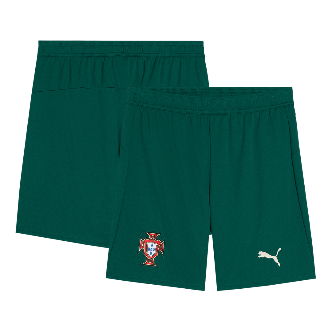Men's Portugal Home Soccer Shorts 2025 - Pro Jersey Shop
