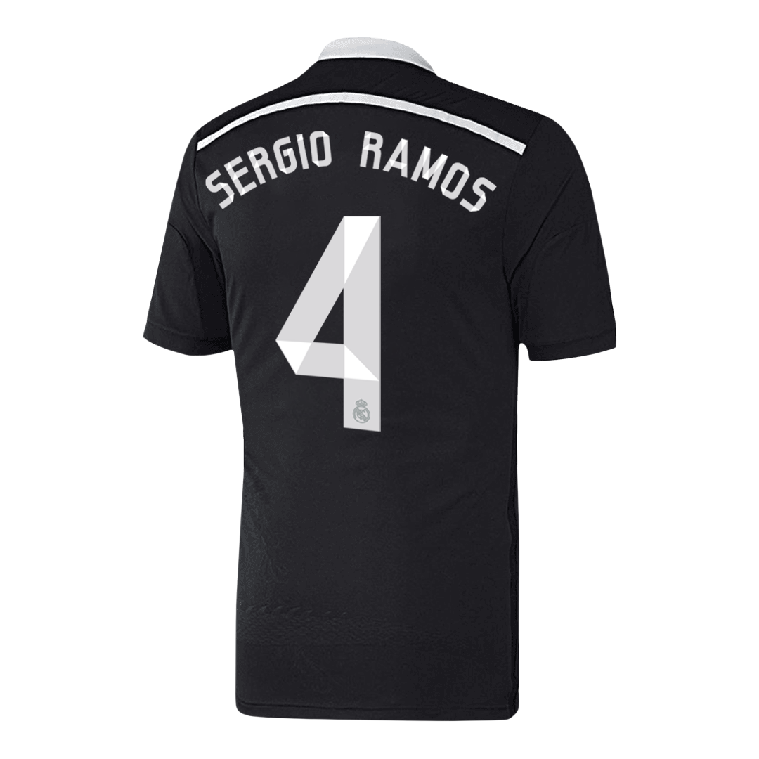 Retro 2014/15 SERGIO RAMOS #4 Real Madrid Third Away Soccer Jersey - Pro Jersey Shop