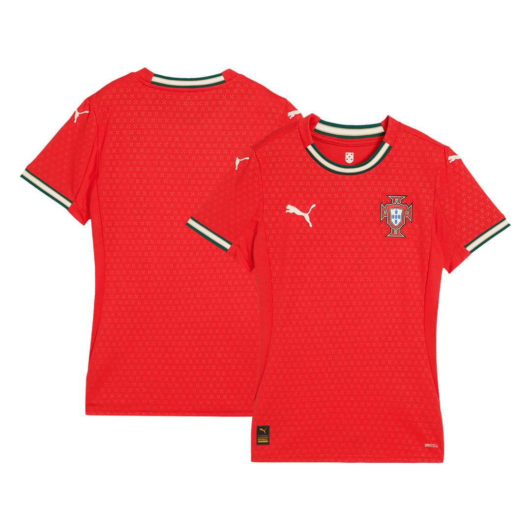 Women Portugal Home Soccer Jersey 2025 - Pro Jersey Shop
