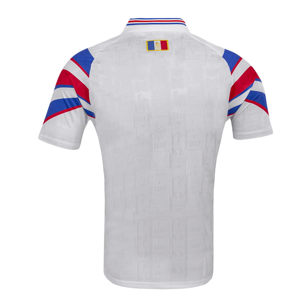 Retro 1996 France Away Soccer Jersey - Pro Jersey Shop