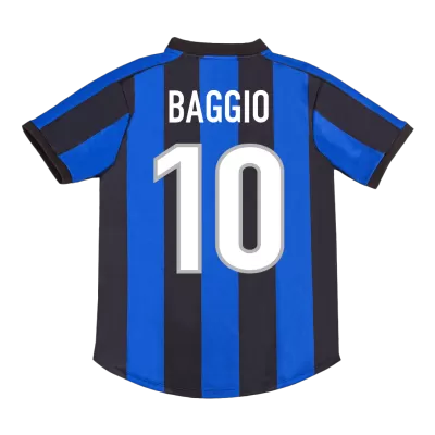 Men's Retro 1999/00 BAGGIO #10 Inter Milan Home Soccer Jersey Shirt - Pro Jersey Shop