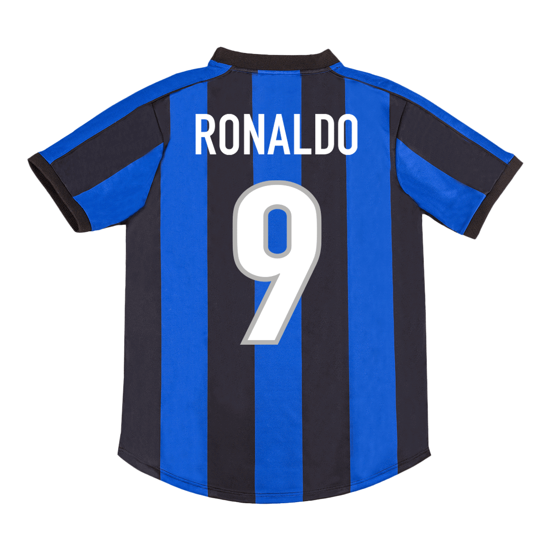 Retro 1999/00 RONALDO #9 Inter Milan Home Soccer Jersey - Pro Jersey Shop