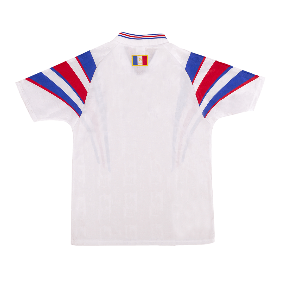 Retro 1996 France Away Soccer Jersey - Pro Jersey Shop