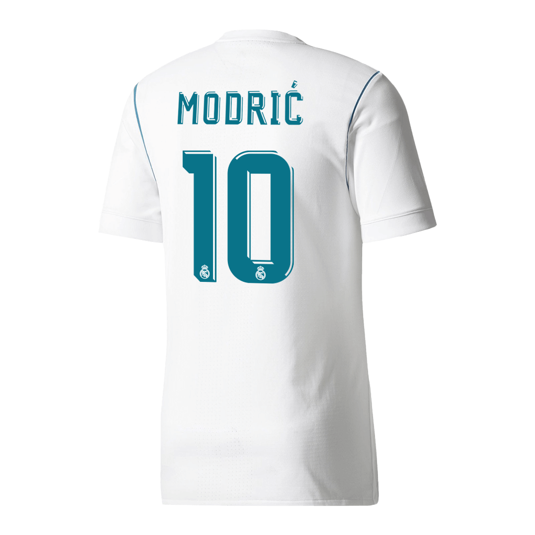 Retro 2017/18 MODRIĆ #10 Real Madrid Home Soccer Jersey - Pro Jersey Shop