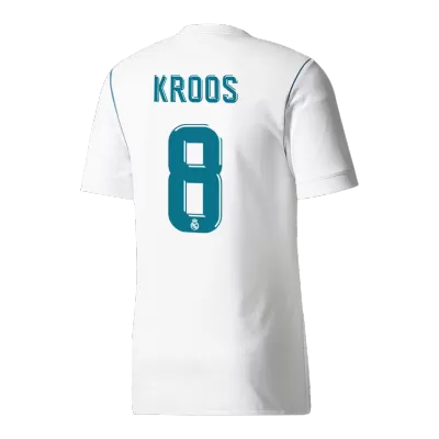 Men's Retro 2017/18 KROOS #8 Real Madrid Home Soccer Jersey Shirt - Pro Jersey Shop