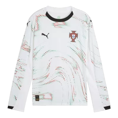 Men's Portugal Away Long Sleeves Soccer Jersey Shirt 2025 - Fan Version - Pro Jersey Shop