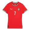 Women's RONALDO #7 Portugal Home Soccer Jersey Shirt 2025 - Fan Version - Pro Jersey Shop