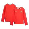 Men's Portugal Home Long Sleeves Soccer Jersey Shirt 2025 - Fan Version - Pro Jersey Shop