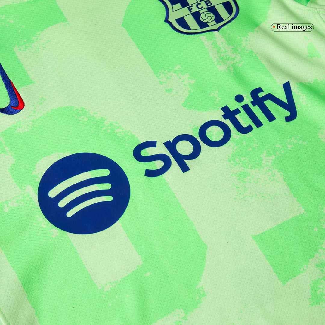 Premium Quality Men's Barcelona Third Away Soccer Jersey Kit (Jersey+Shorts) - Pro Jersey Shop