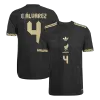 Men's Authentic E.ÁLVAREZ #4 Mexico Gold Cup Third Away Soccer Jersey Shirt 2025 - Player Version - Pro Jersey Shop