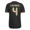 Men's Authentic E.ÁLVAREZ #4 Mexico Gold Cup Third Away Soccer Jersey Shirt 2025 - Player Version - Pro Jersey Shop