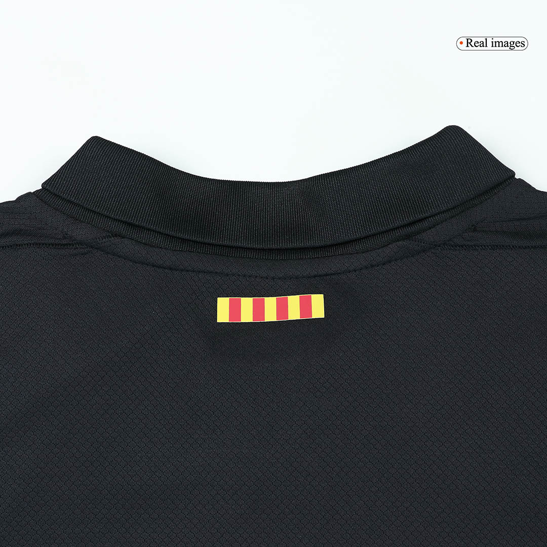 Men's Barcelona Away Soccer Jersey Shirt Spotify Logo Without Text- Fan Version - Pro Jersey Shop
