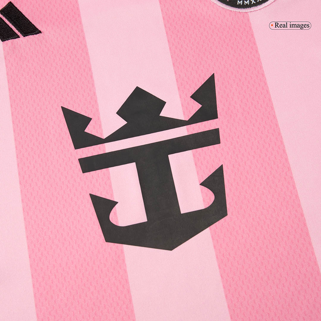 Kids Inter Miami CF Home Soccer Jersey Kit (Jersey+Shorts) 2025 - Pro Jersey Shop