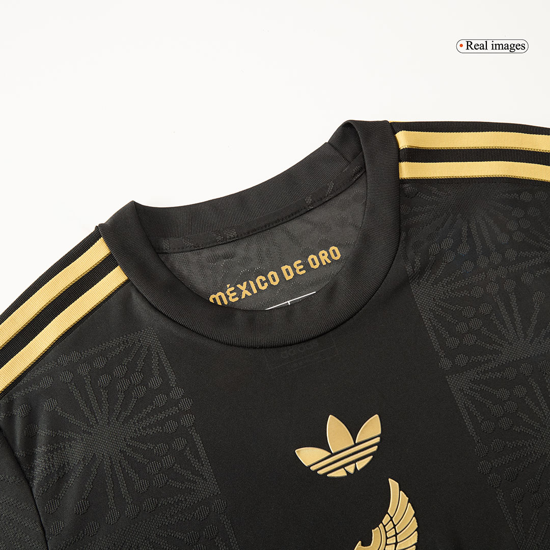 Men's Authentic E.ÁLVAREZ #4 Mexico Gold Cup Third Away Soccer Jersey Shirt 2025 - Player Version - Pro Jersey Shop