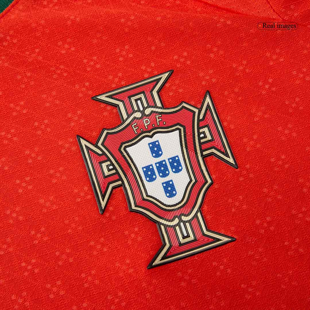 Men's Authentic Portugal Home Soccer Jersey Shirt 2025 - Player Version - Pro Jersey Shop
