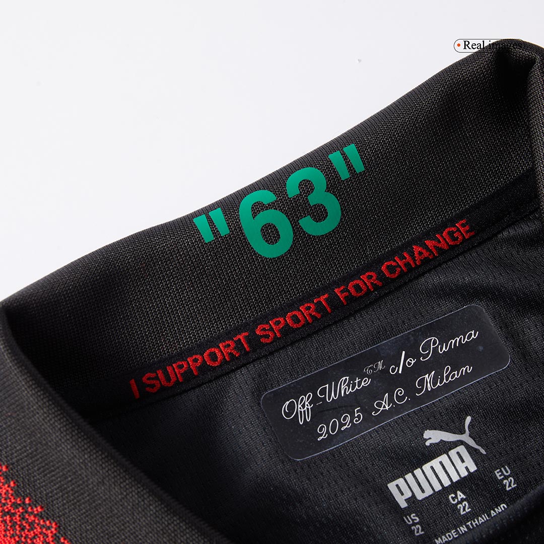 Kids AC Milan Fourth Away Soccer Jersey Kit (Jersey+Shorts) - Pro Jersey Shop