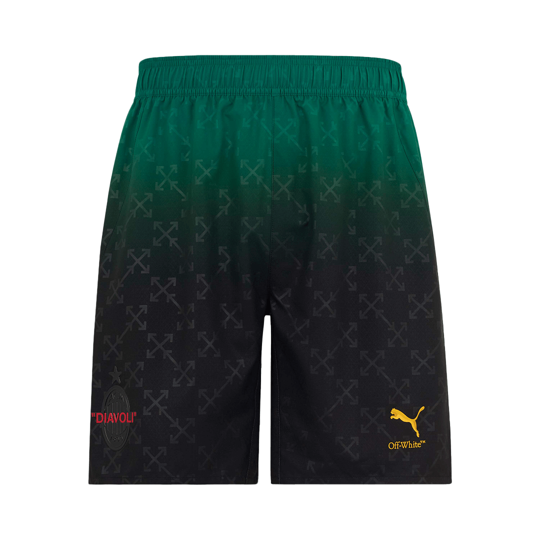 Men's AC Milan Fourth Away Soccer Shorts - Pro Jersey Shop