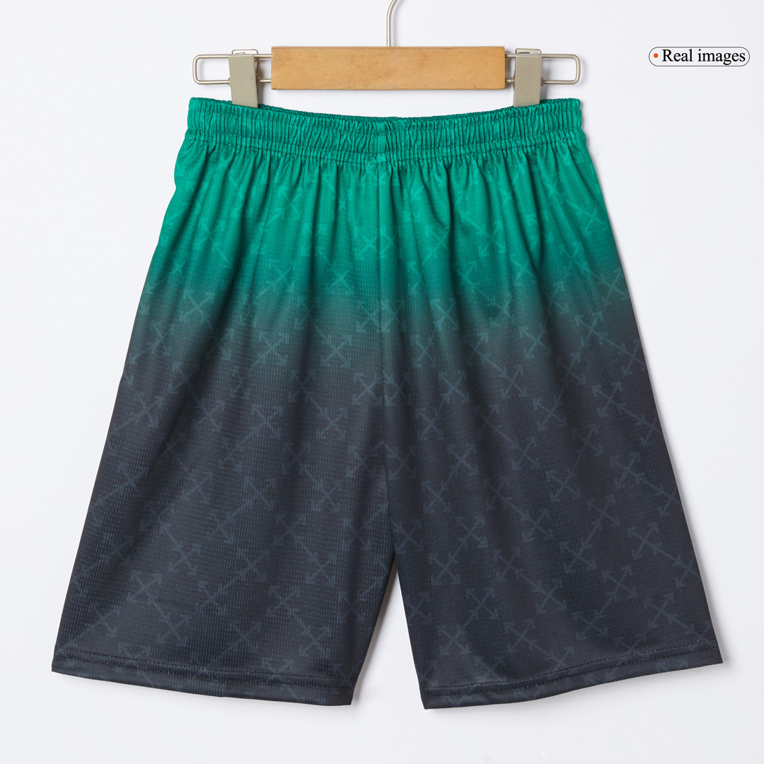 Kids AC Milan Fourth Away Soccer Jersey Kit (Jersey+Shorts) - Pro Jersey Shop