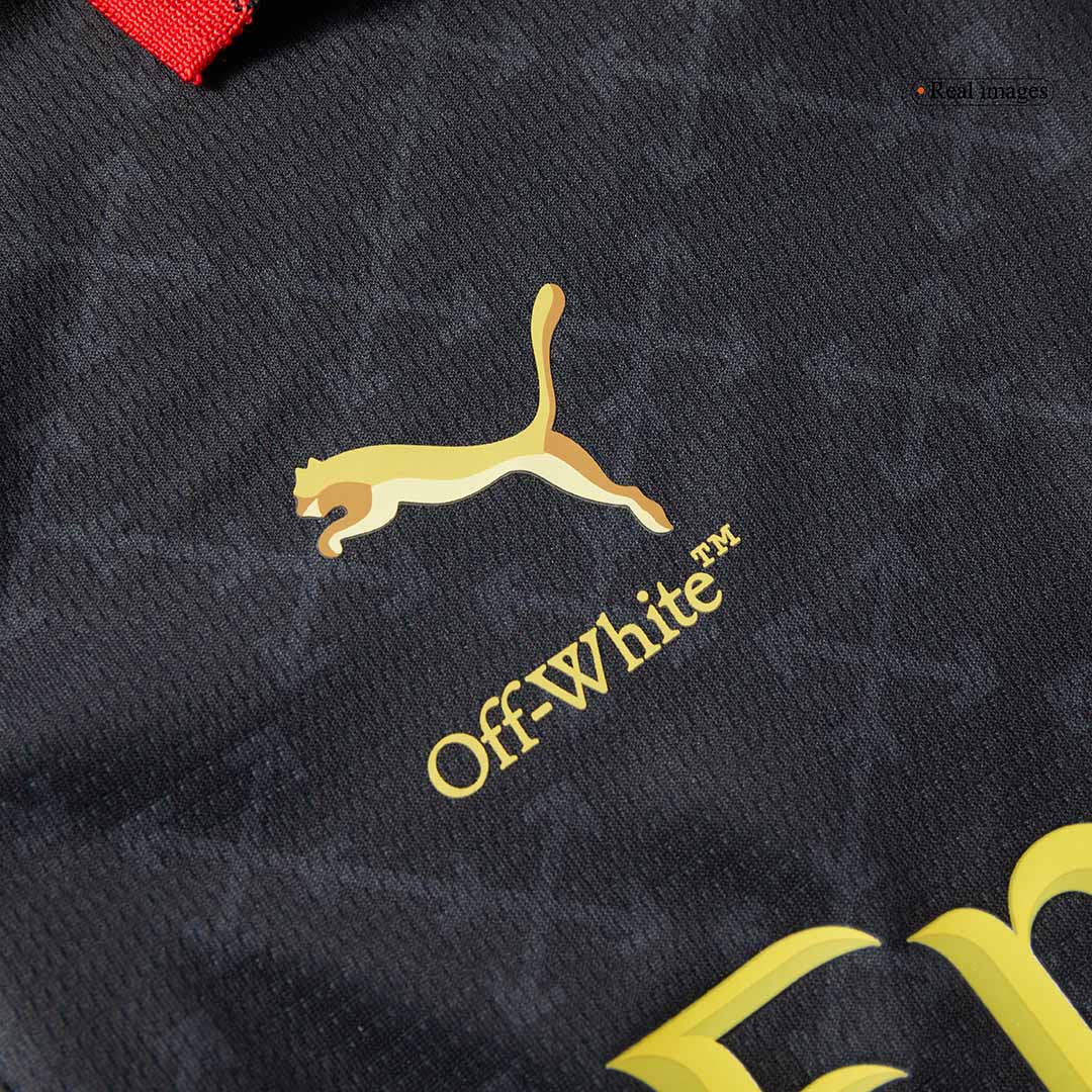 Kids AC Milan Fourth Away Soccer Jersey Kit (Jersey+Shorts) - Pro Jersey Shop