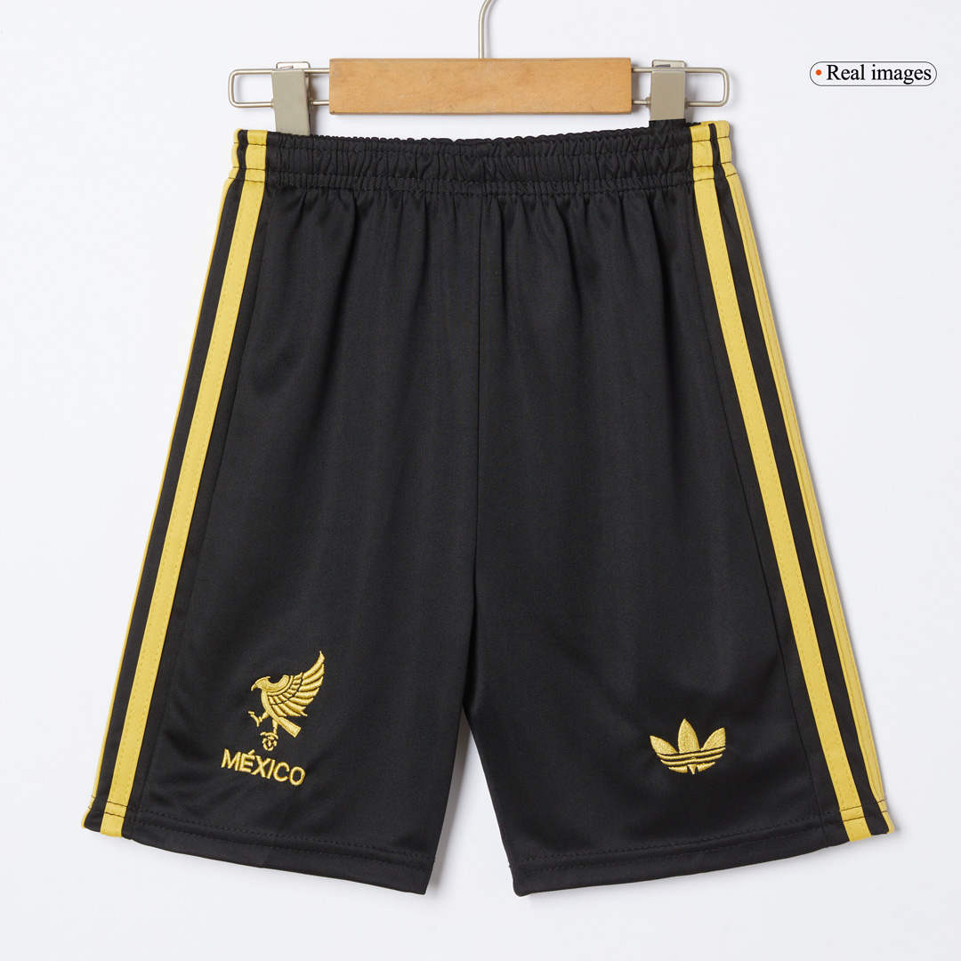 Kids Mexico Gold Cup Third Away Soccer Jersey Kit (Jersey+Shorts) 2025 - Pro Jersey Shop
