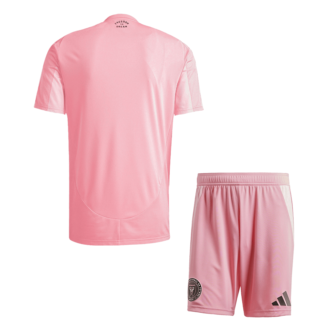 Men's Inter Miami CF Home Soccer Jersey Kit (Jersey+Shorts) 2025 - Pro Jersey Shop