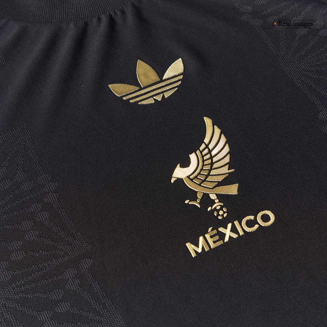 Men's Authentic Mexico Gold Cup Third Away Soccer Long Sleeves Jersey Shirt 2025 - Player Version - Pro Jersey Shop