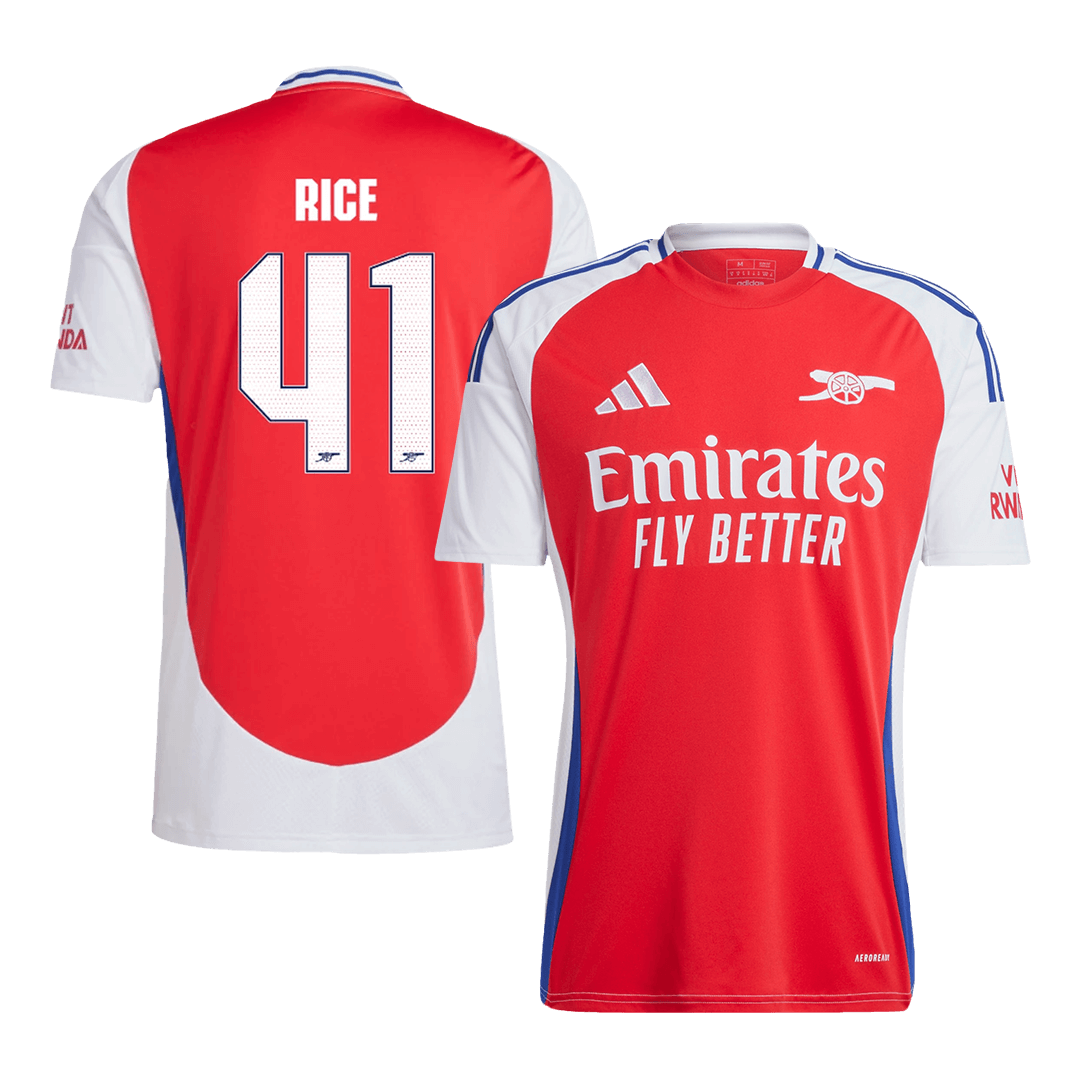 Arsenal RICE #41 Home Soccer Fan Jersey UCL - Pro Jersey Shop