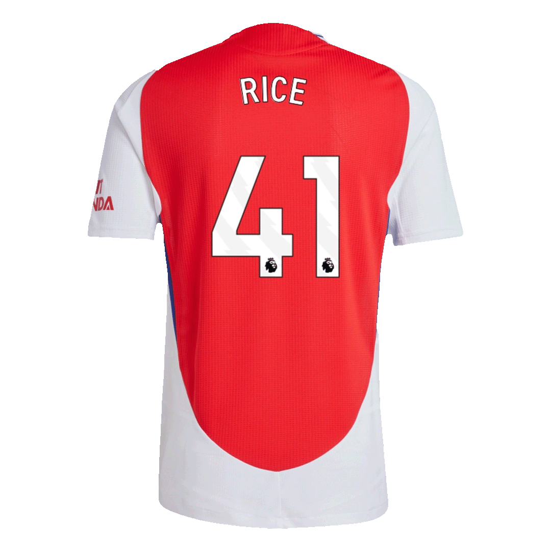 Arsenal RICE #41 Home Soccer Match Jersey - Pro Jersey Shop
