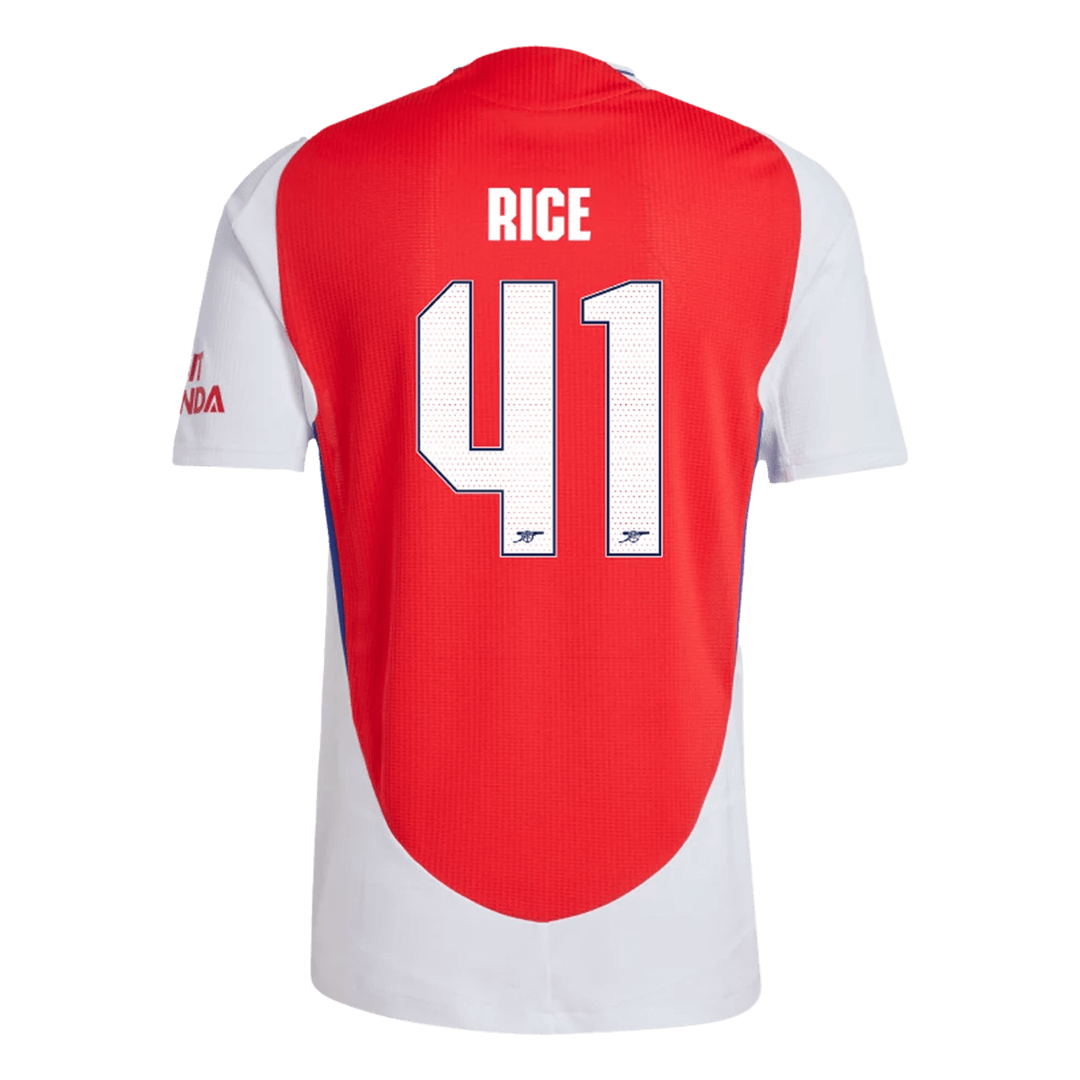 Arsenal RICE #41 Home Soccer Match Jersey UCL - Pro Jersey Shop