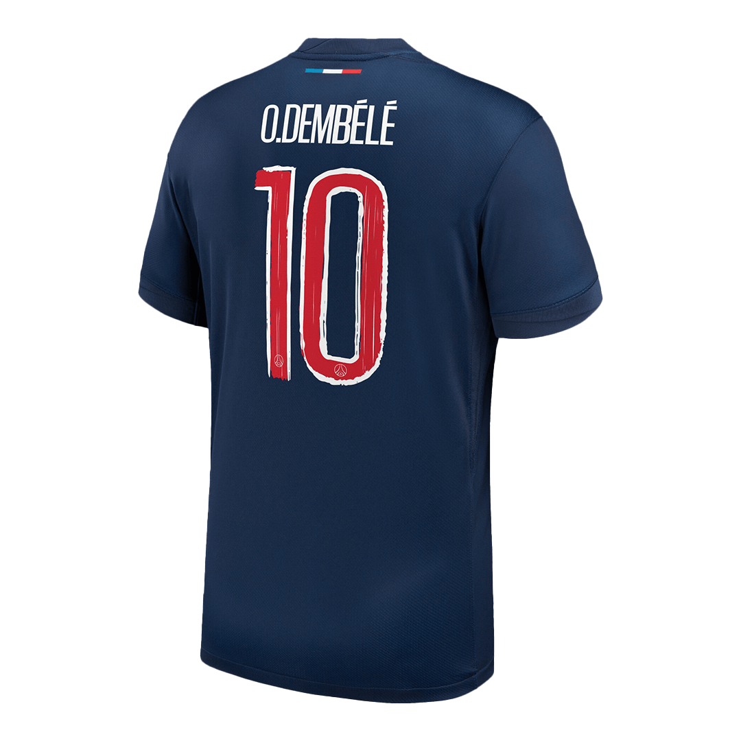 PSG O.DEMBÉLÉ #10 Home Soccer Fan Jersey UCL - Pro Jersey Shop