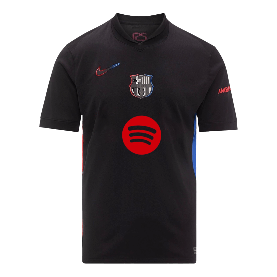Premium Quality UCL Men's RAPHINHA #11 Barcelona Away Soccer Jersey Shirt - Fan Version - Pro Jersey Shop