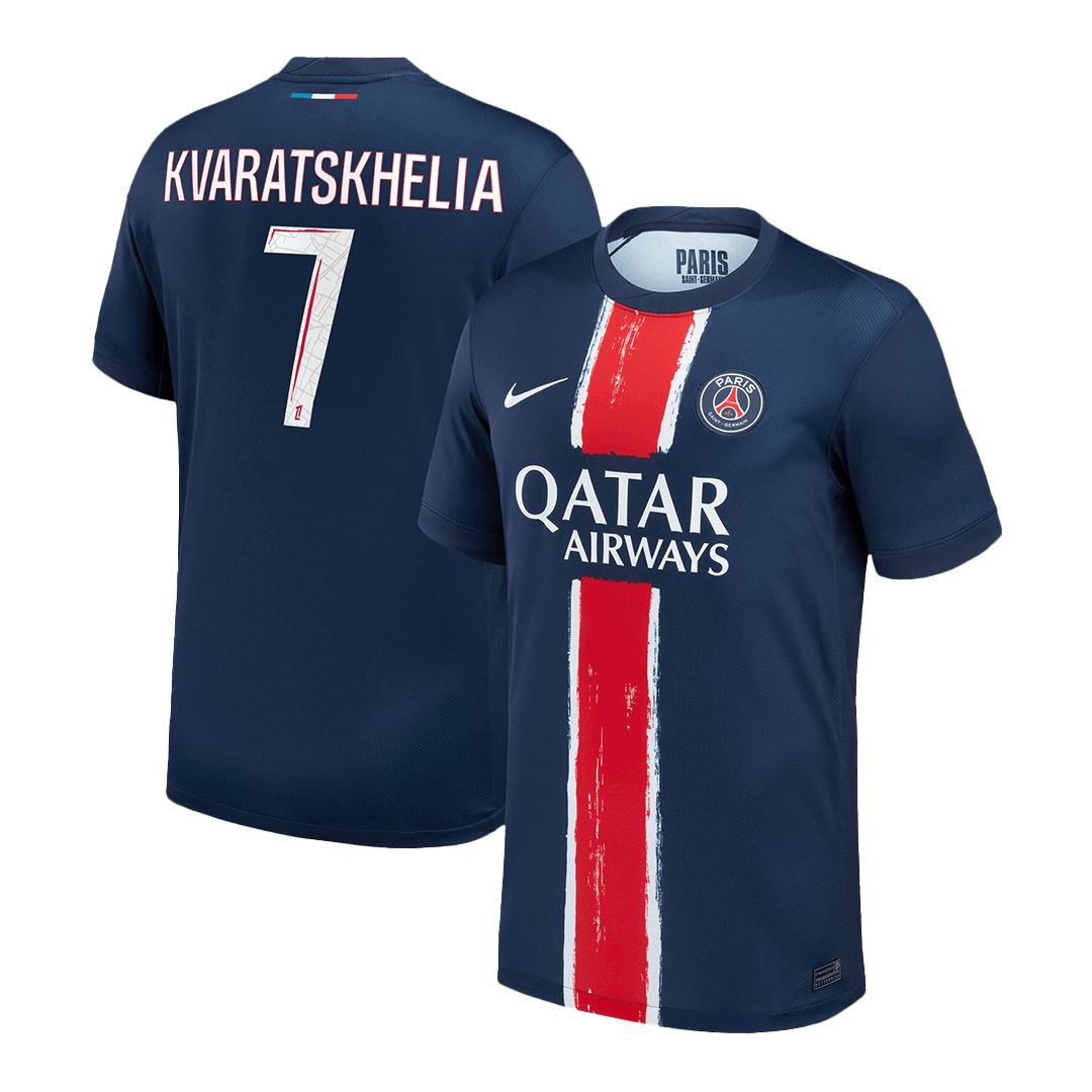 PSG KVARATSKHELIA #7 Home Soccer Fan Jersey - Pro Jersey Shop
