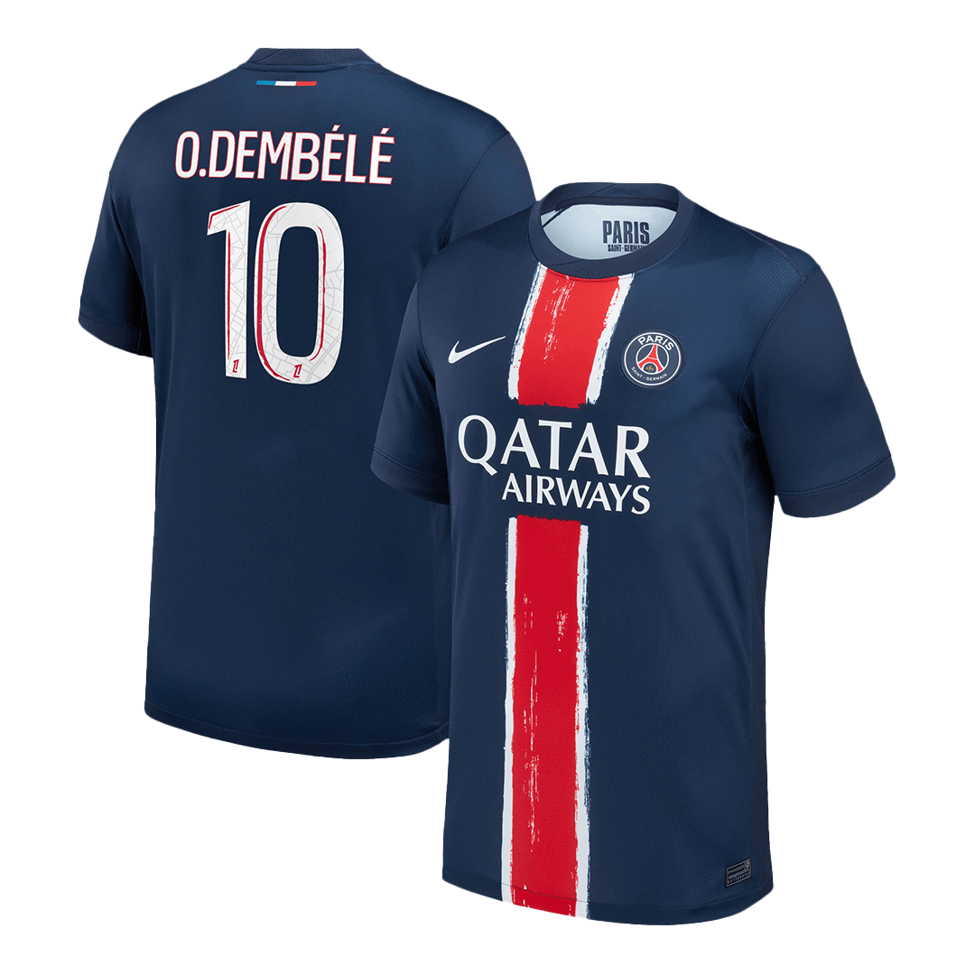 PSG O.DEMBÉLÉ #10 Home Soccer Fan Jersey - Pro Jersey Shop