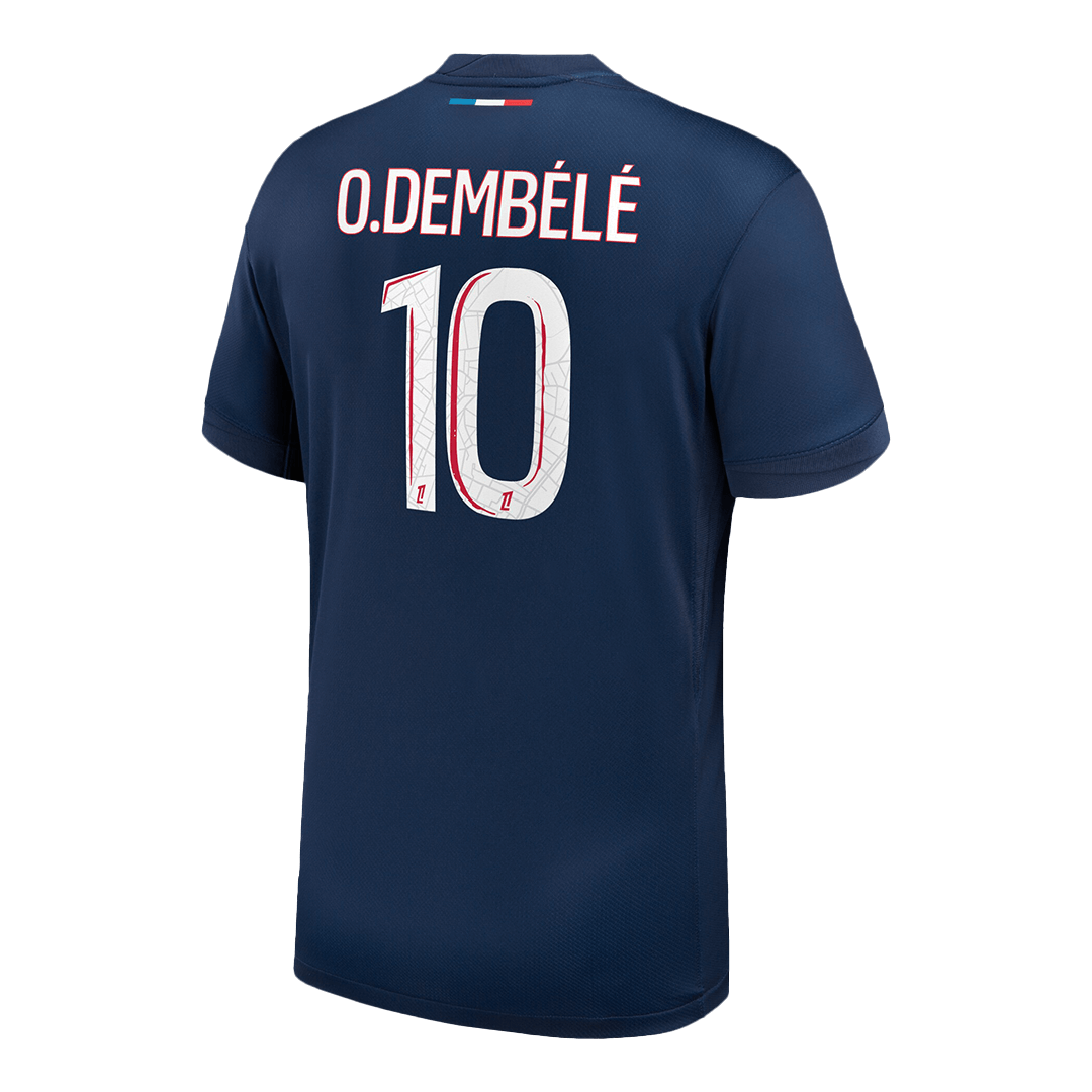 PSG O.DEMBÉLÉ #10 Home Soccer Fan Jersey - Pro Jersey Shop
