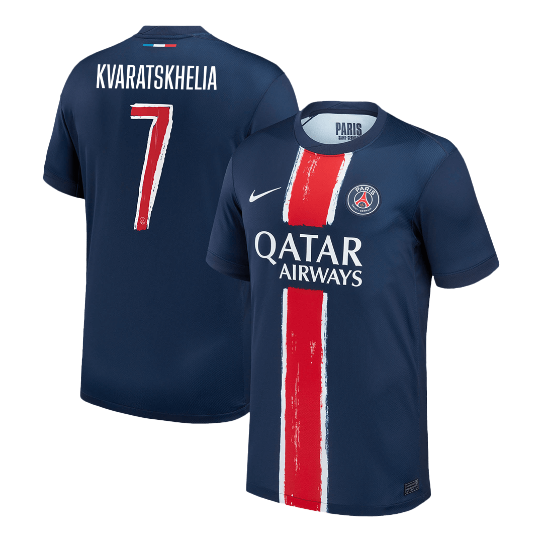 PSG KVARATSKHELIA #7 Home Soccer Fan Jersey UCL - Pro Jersey Shop