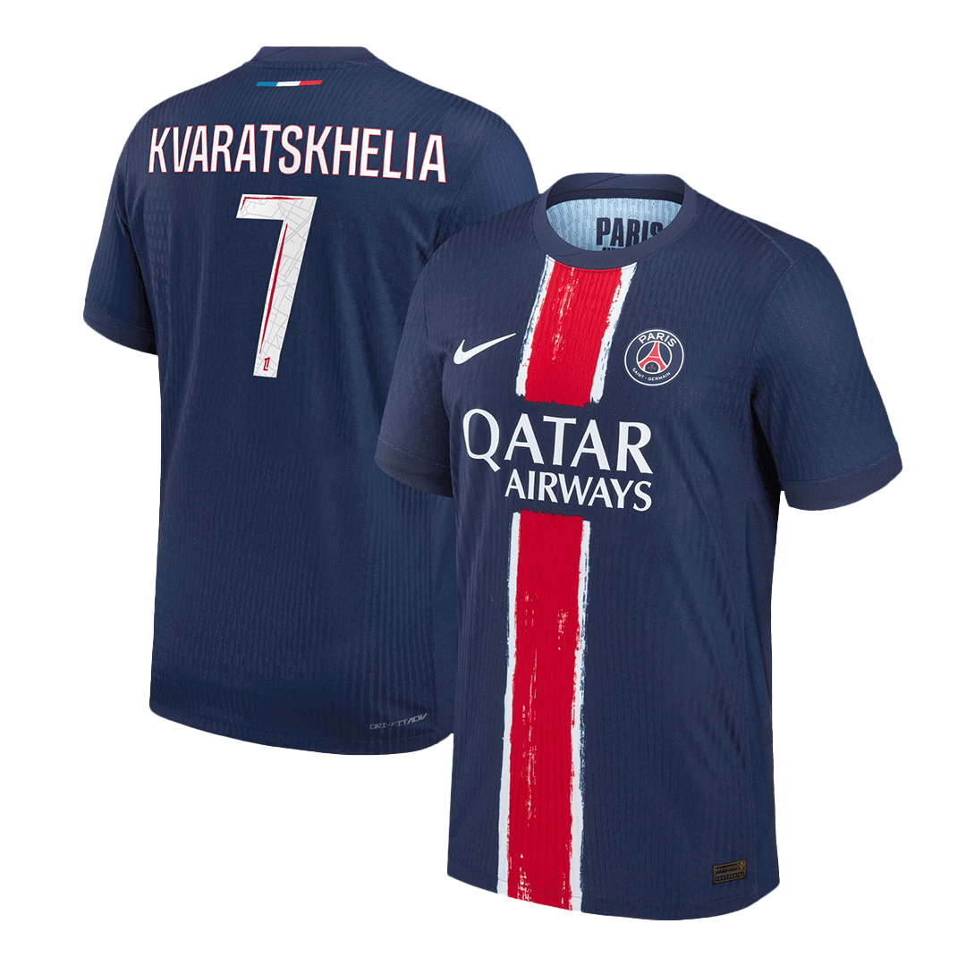 PSG KVARATSKHELIA #7 Home Soccer Match Jersey - Pro Jersey Shop