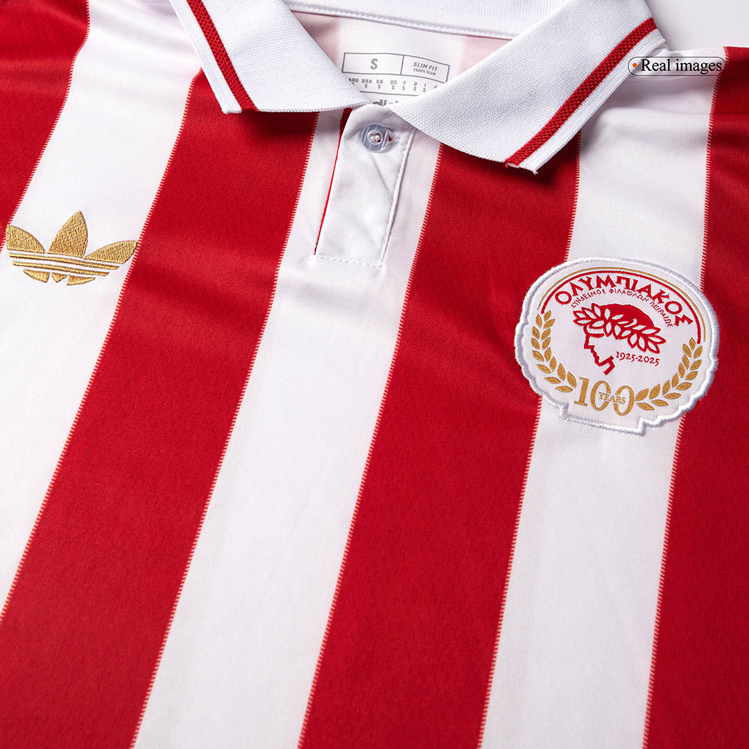 Men's Olympiakos 100th Anniversary Soccer Jersey Shirt - Fan Version - Pro Jersey Shop