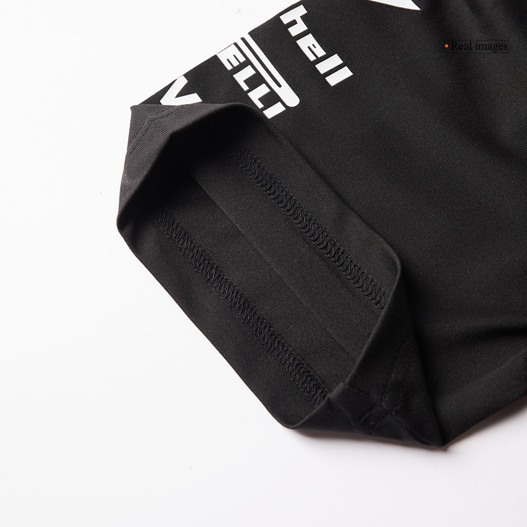 Men's Mercedes AMG Petronas F1 Team Polo 2025 - Black - Pro Jersey Shop