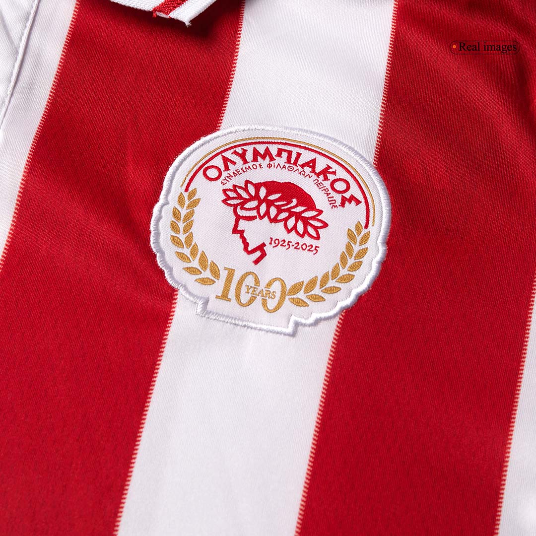 Men's Olympiakos 100th Anniversary Soccer Jersey Shirt - Fan Version - Pro Jersey Shop