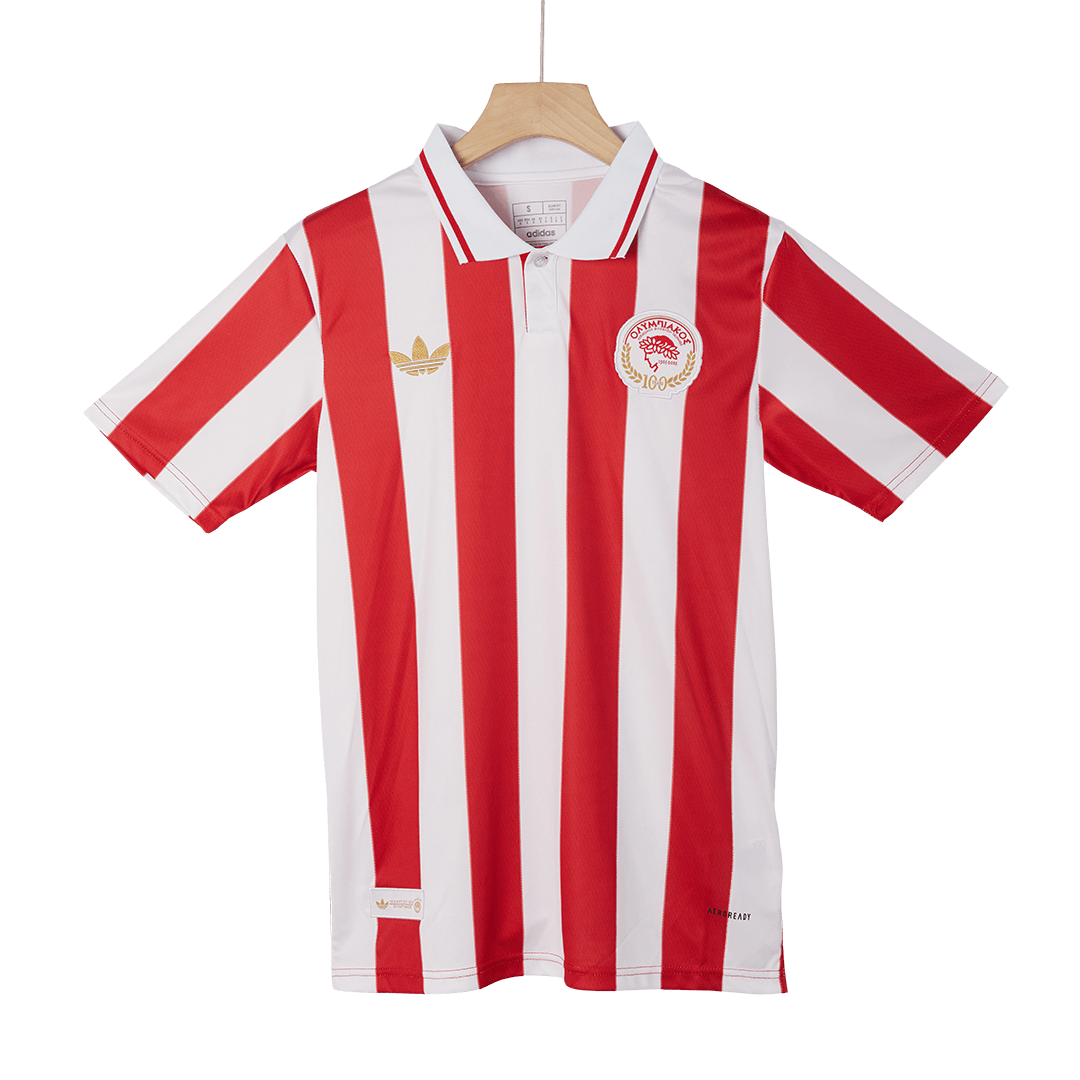 Men's Olympiakos 100th Anniversary Soccer Jersey Shirt - Fan Version - Pro Jersey Shop