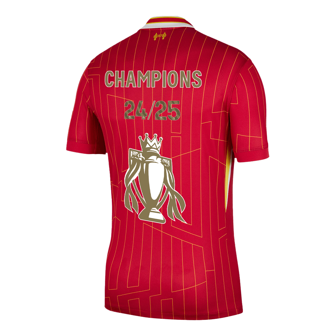 Premium Quality Men's Liverpool Home Soccer Jersey Shirt CHAMPIONS - Fan Version - Pro Jersey Shop
