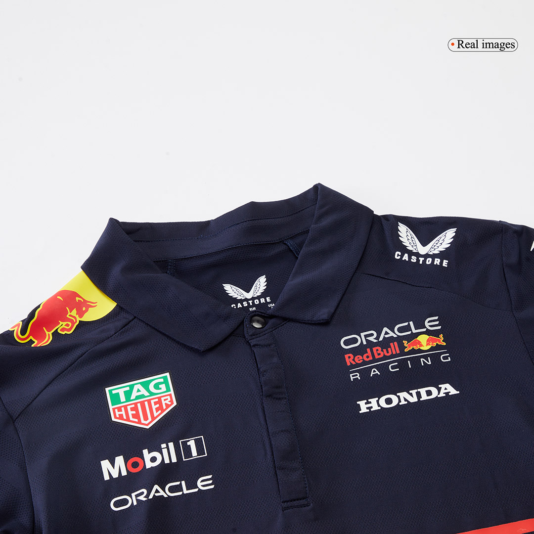 Men's Red Bull F1 Racing Team Polo 2025 Navy - Pro Jersey Shop